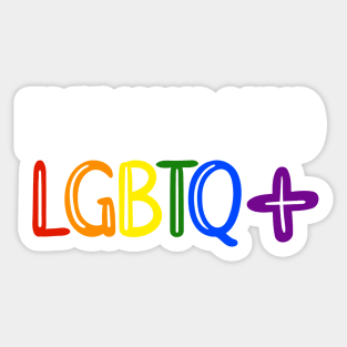 Free Your Mind LGBTQ+ Design Sticker